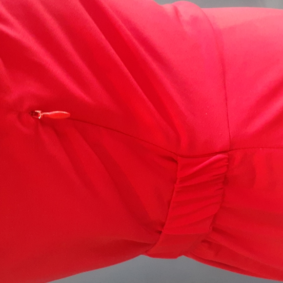 Eliza j women's red faux wrap dress size 4p - Picture 10 of 17